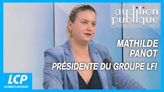 Mathilde Panot, présidente du groupe LFI à l'Assemblée nationale | Audition publique - 13/03/2023