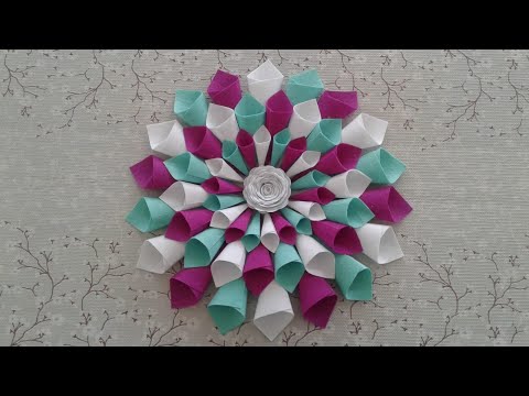 Keçeden Duvar Süsü Yapımı / Felt Home Decoration Idea