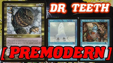DR. TEETH! Premondern Psychatog Blue and Black Control MTG