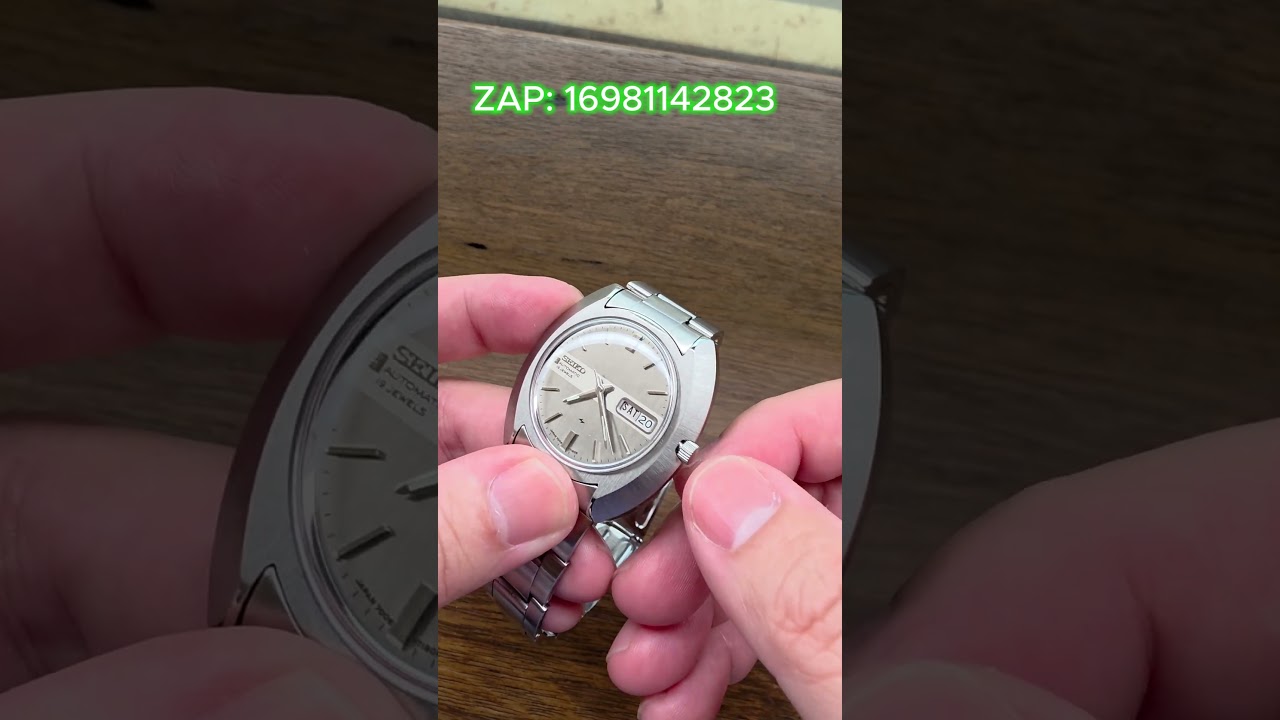 😲⌚️ Seiko Raro da Década de 70 - Ánalise completa