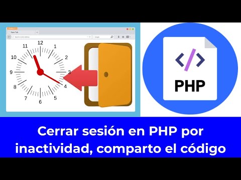 Cerrar sesión en PHP por inactividad, comparto el código
