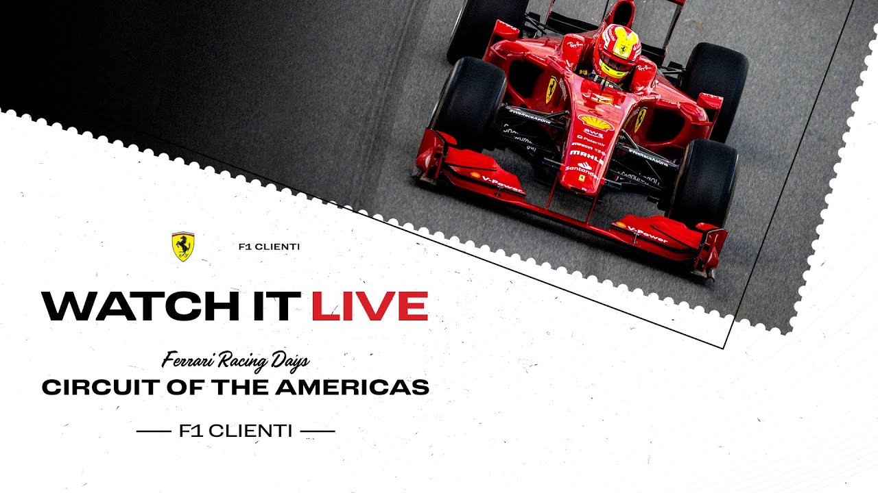 Watch LIVE Ferrari Racing Days