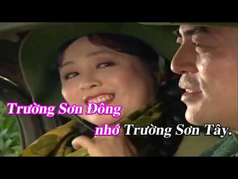 Trường Sơn Đông Trường Sơn Tây Karaoke - Thu Hiền, Trung Đức | Beat Xưa Chuẩn