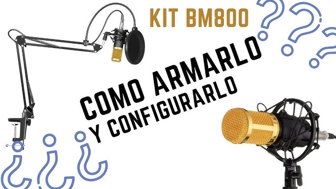 Kit de Micrófono condensador ZingYou BM-700 – Lenz Photo Store - Perú