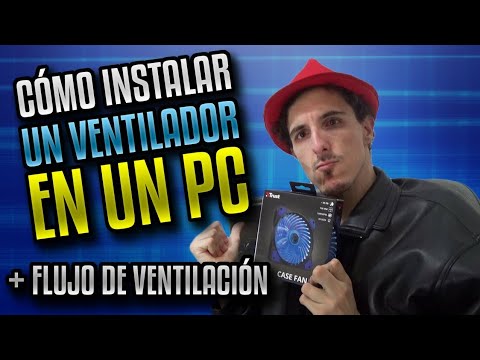 Vídeo: Com Connectar Un Ventilador A Un Ordinador