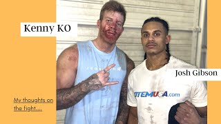 Fight Night Recap | What happened with me and Kenny KO | Josh Gibson VS Kenny KO