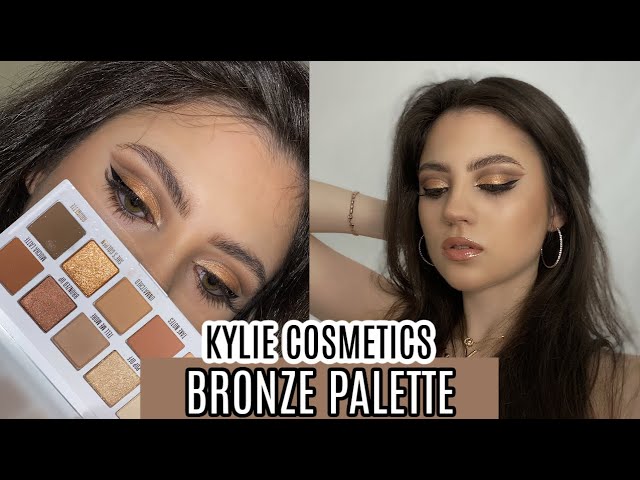 Måltid Rindende Gammel mand KYLIE COSMETICS THE BRONZE PALETTE REVIEW + TUTORIAL - YouTube