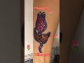 Бодиарт (body art) блеск-тату Тюльпан/Поздравление  от меня с 8 марта 2022/Москва