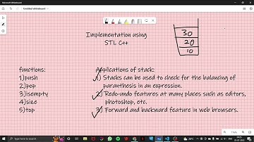 Apa itu struktur data STACK dalam C++? Stack dalam C++ STL beserta contohnya