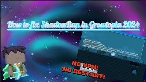 HOW TO FIX ERCON IN GROWTOPIA 2024 | WORKS ON PC & Android EASY METHOD | How to fix stuck on login!