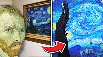 Painting Masterpieces in Minecraft