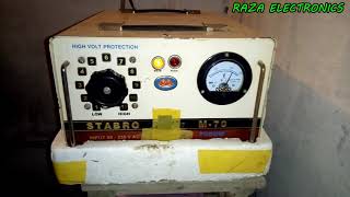 Stabilizer 7000 watts for low voltage problem a complete guide in hindi urdu