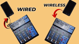 Send  Wireless Signal  To Analog Mixer Board | Pro Gig Tip 003