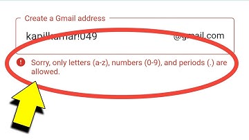 Sorry Only Letters (A-z) Numbers (0-9) And Periods (.) Are Allowed