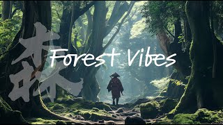 Lofi Japanese Chill Hiphop  森 Forest Vibes  Smooth Hiphop Beat Mix(Study/Work/Sleep/Relaxation)