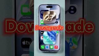 Torna da iOS 27 Beta a iOS 26.5 senza perdere dati #shorts