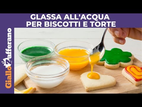 GLASSA ALL&rsquo;ACQUA PER BISCOTTI E TORTE