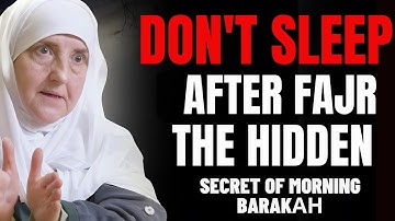 The Secret of Morning Barakah | Why You Shouldn’t Sleep After Fajr | Dr. Haifaa Younis