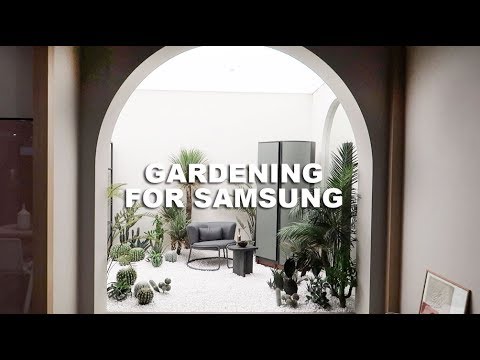 삼성 BESPOKE 조경 작업(+ 김충재 작가님 출연) / Gardening for SAMSUNG