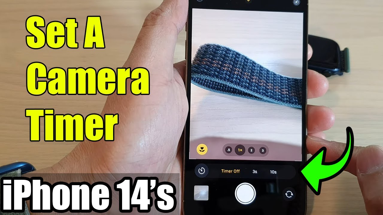 Modstand ujævnheder Utilfreds iPhone 14's/14 Pro Max: How to Set A Camera Timer - YouTube