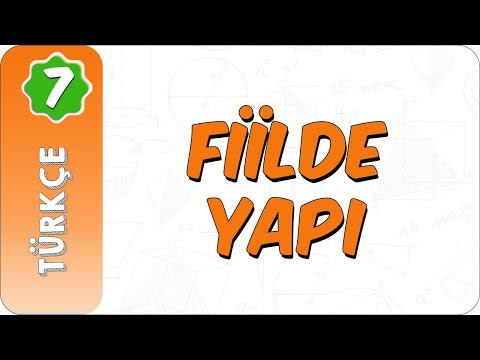 7. Sınıf Türkçe | Fiilde Yapı