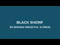 Black Sherif - 1st Sermon Freestyle (Lyrics) Mp3 Song