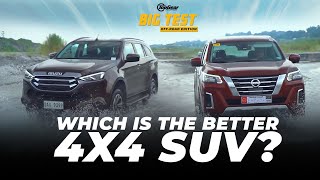4x4 SUV Battle - Isuzu MU-X vs Nissan Terra | Top Gear Philippines Big Test
