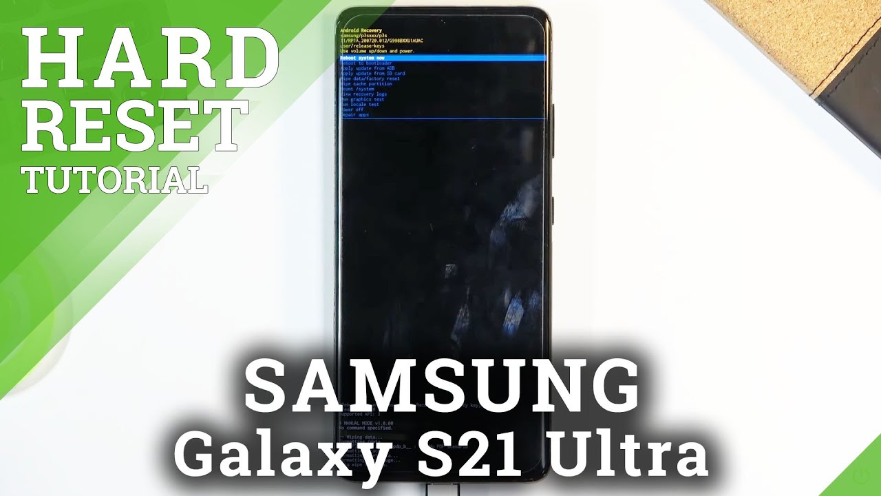 How To Factory Reset Samsung Galaxy S21 Ultra – Delete All Content \U0026 Restore Factory Defaults