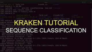 16s rna data analysis | kraken for taxonomic classification