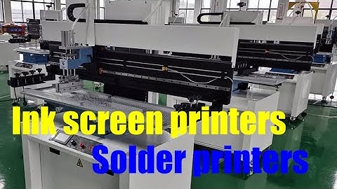 Suitable for solder printers and ink screen printing machines-jhims #PCB solder printer