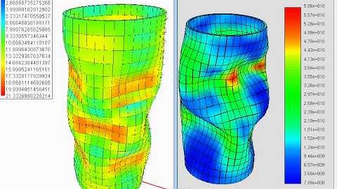 Impact Explicit Finite Element Solver Sample Buckle Pipe