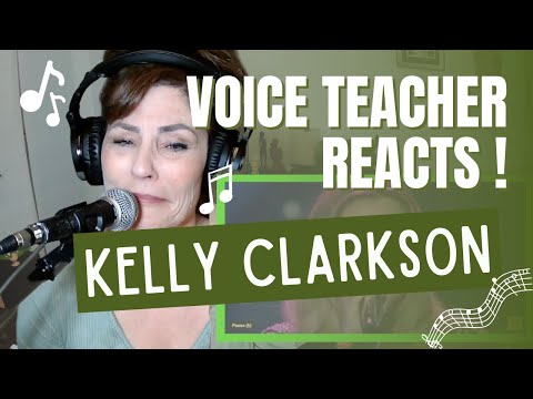 VOICE TEACHER REACTS to "Piece by Piece" by KELLY CLARKSON