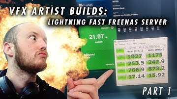 VFX Artist Builds: Lightning Fast Freenas Server - Part 1 (introduction & build)