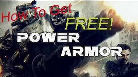 Fallout 4 - How to get MORE Power Armour Frames