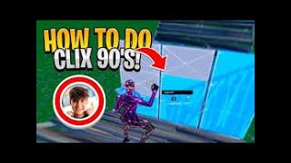 How To Do A Clix 90 In Fortnite Full Tutorial