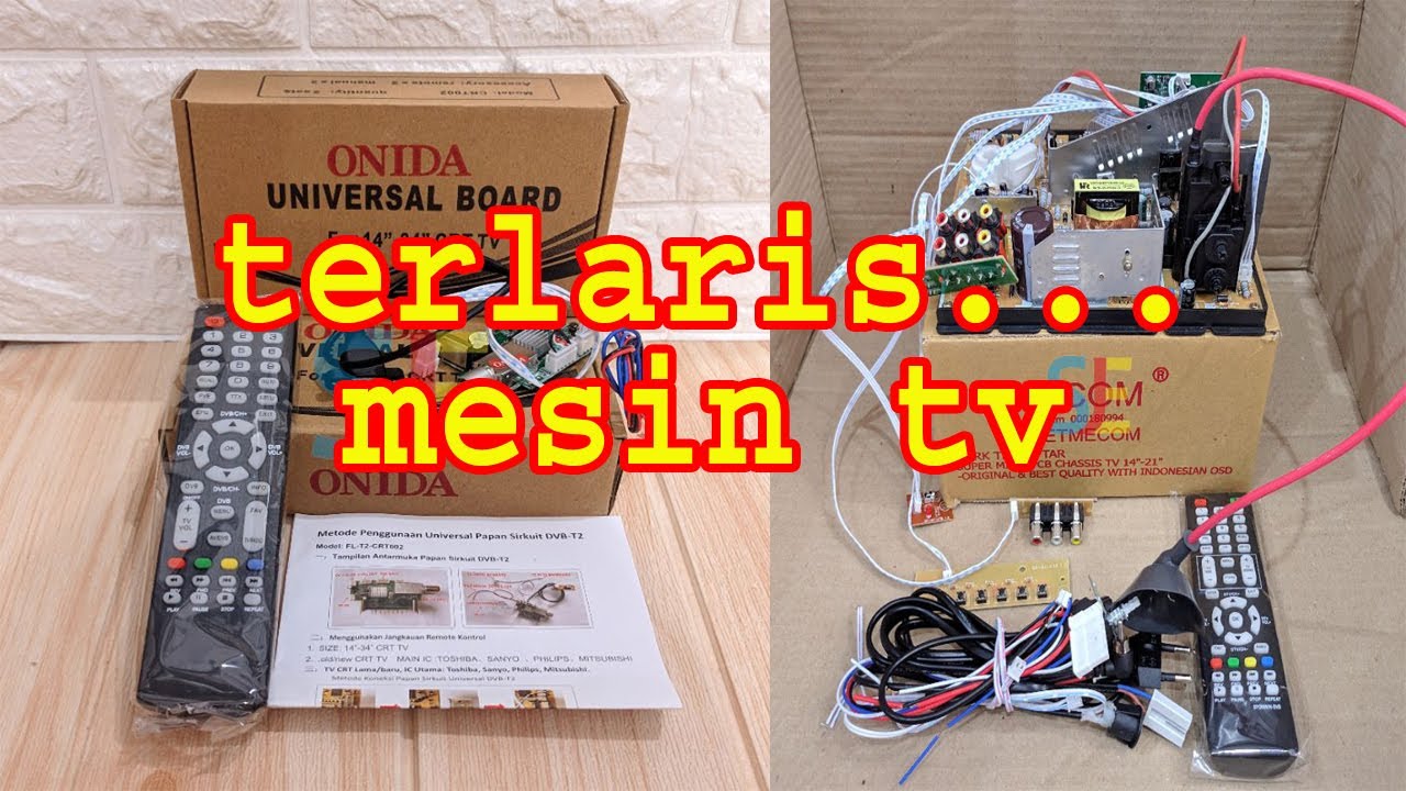 Mesin TV Tabung 14-21 I Mesin TV Digital Tabung Universal 14-21 inch I Tuner Mesin Tv Digital