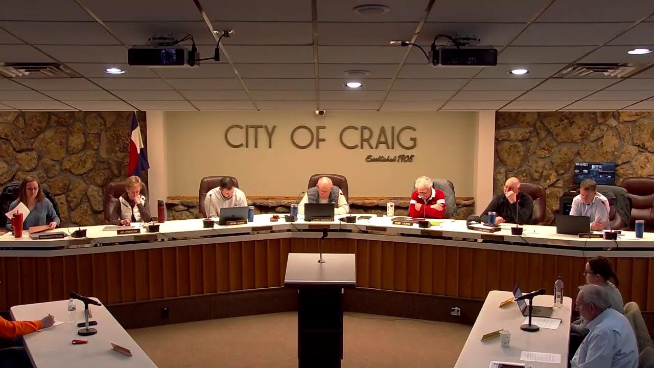 20260210a City of Craig Council Meeting