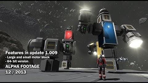 Space Engineers - 64-bit version, large and small Rotor