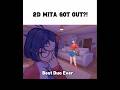 2D Mita and Mila Collab? #shorts #miside