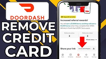 HOW TO REMOVE CREDIT CARD FROM DOORDASH (2025)