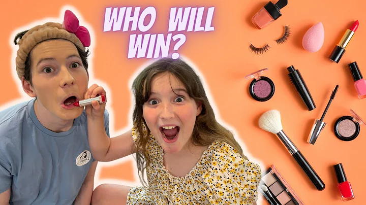 MAKEUP CHALLENGE - BOY VS GIRL - WHO DOES A BETTER JOB?