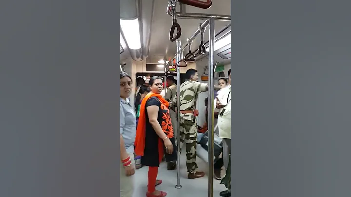 Ladies Compartment in Delhi Metro.(1) - DayDayNews