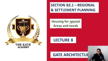 Lecture 8 | GATE Architecture Exam 2023 | The KATE Academy