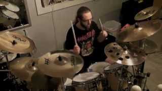 Death metal drumming 1; blasting (jamming to 230)