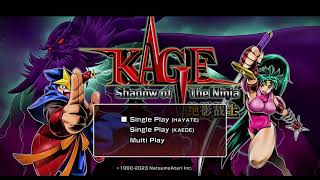 赤影战士重制版闇の仕事人 KAGE Shadow of The Ninja北京核聚变线下试玩非盗版/破解版