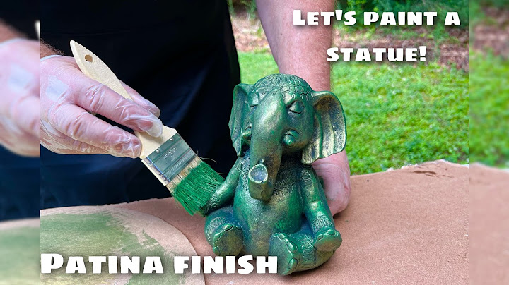 Let's Paint A Statue- Ep. 7, Patina Finish