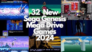 32 New Sega Genesis \& Mega Drive Games in Development in 2024