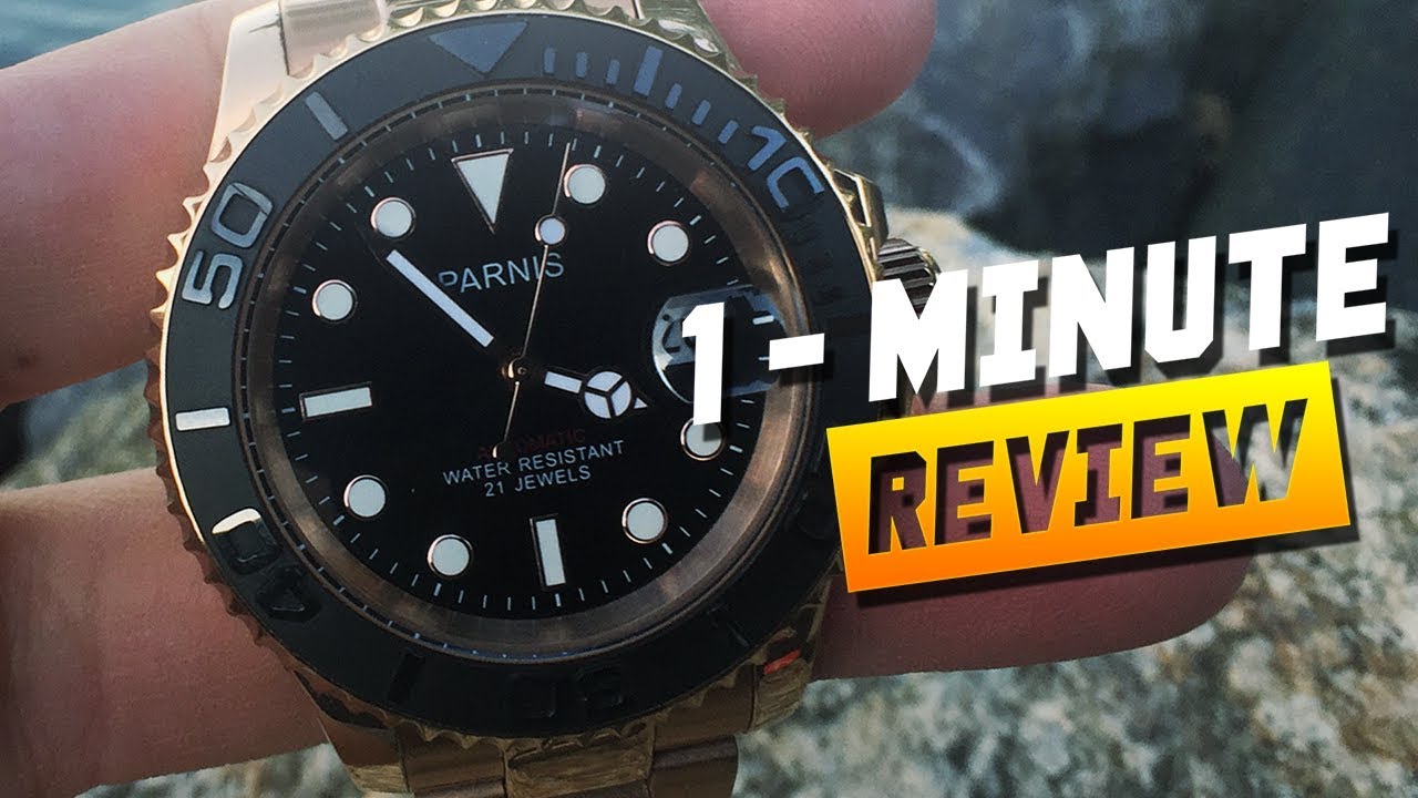 Parnis Rose Gold Yachtmaster Review 