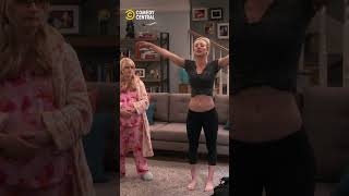 Penny & Bernadette Try Labour Poses | The Big Bang Theory on Comedy Central Africa #shorts #comedy