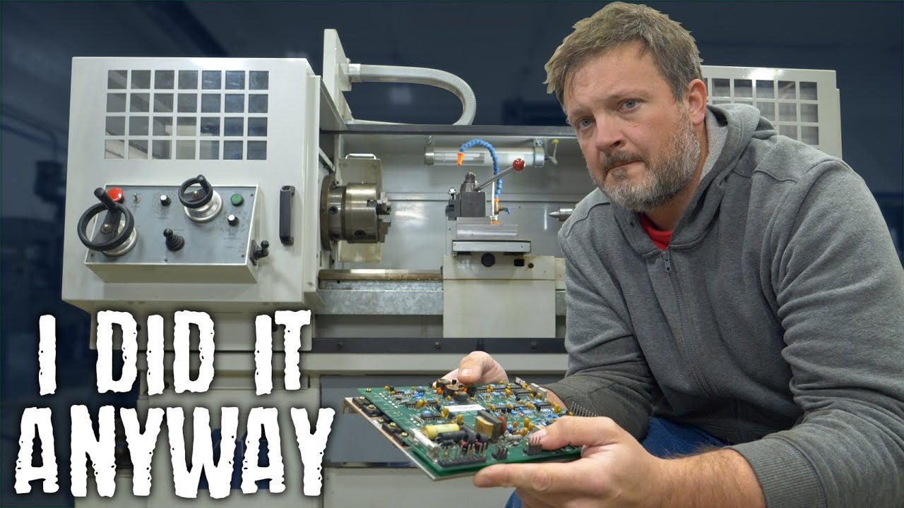Bought a Broken CNC Lathe They Don’t Want Me to Fix